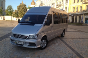 Аренда Mercedes-Benz Sprinter grey в Киеве